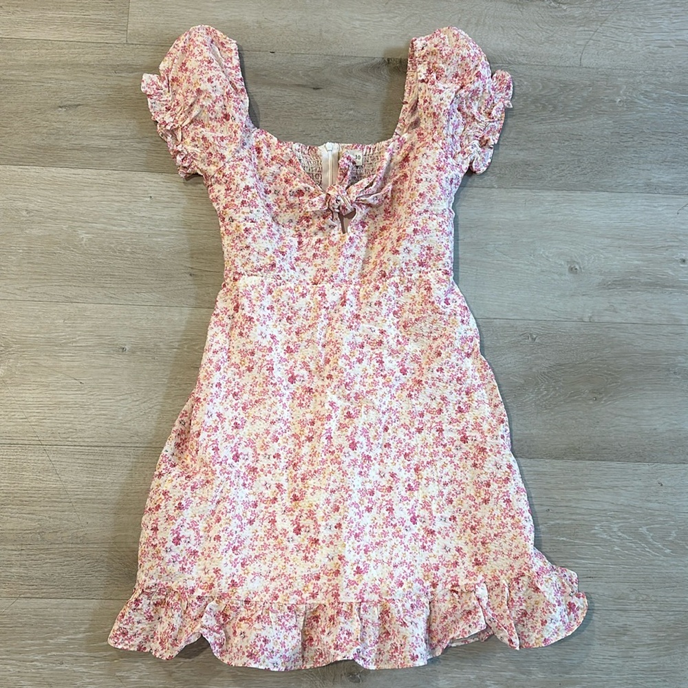 Ruby Sees floral mini dress AU 10